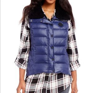 UGG Shearling Collar Down Vest